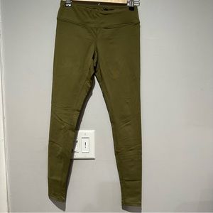Saski Collection Olive Green Leggings Size XS